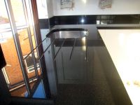 Black Granite Kitchen in Brent